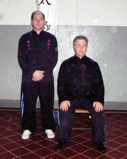 Sifu Alberto Jiménez con Sifu Horacio Di Renzo